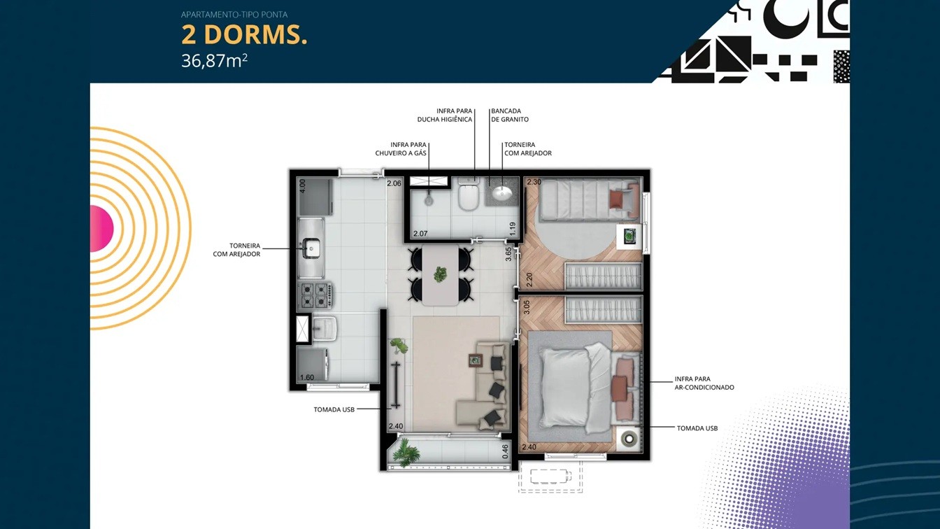 Casa, 2 quartos, 3663 m² - Foto 23
