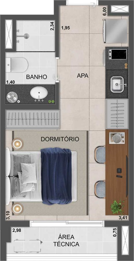 Apartamento, 3 quartos, 2580 m² - Foto 39
