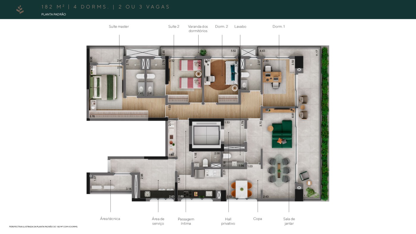 Apartamento, 4 quartos, 143182 m² - Foto 27