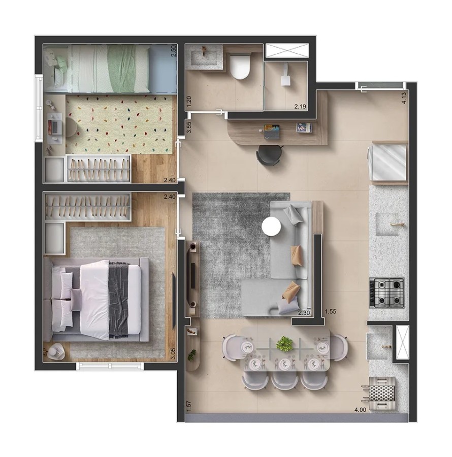 Casa, 2 quartos, 2542 m² - Foto 23