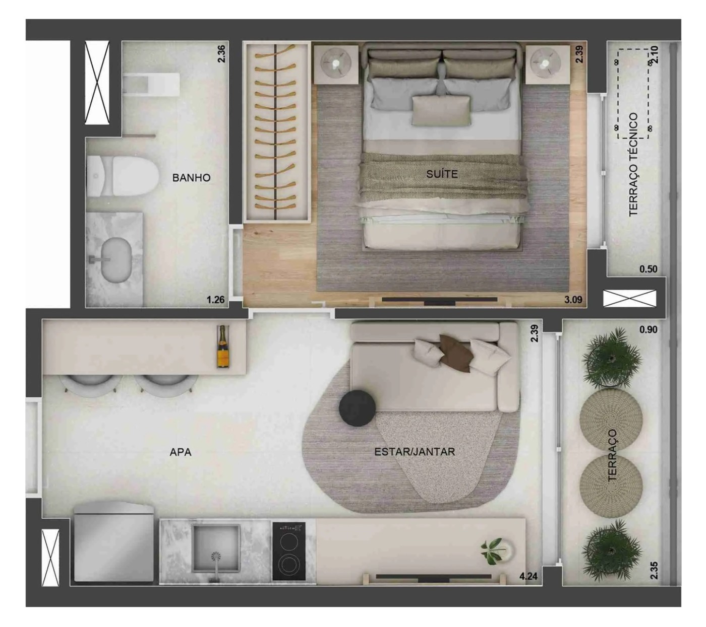 Apartamento, 3 quartos, 2268 m² - Foto 36