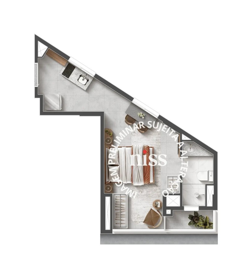 Apartamento, 1 quarto, 2131 m² - Foto 18
