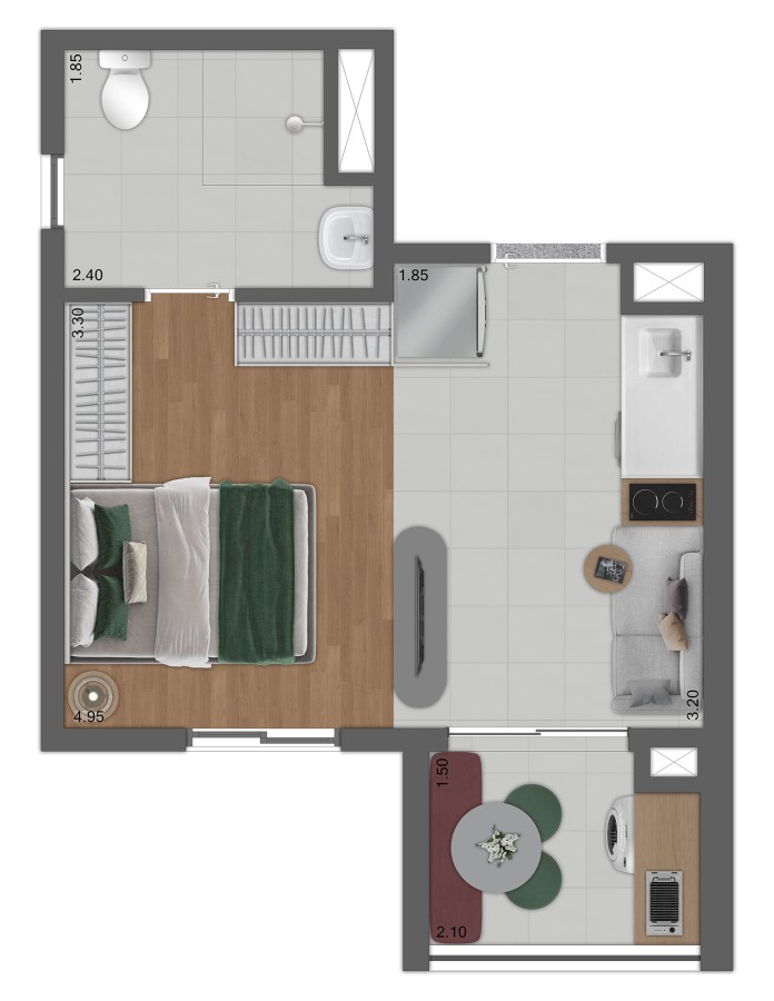 Casa, 2 quartos, 2434 m² - Foto 32