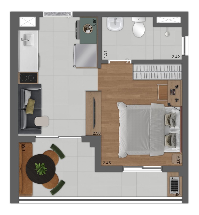 Casa, 2 quartos, 2434 m² - Foto 30