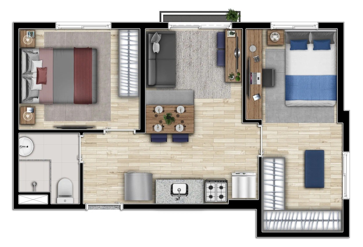 Apartamento, 3 quartos, 2540 m² - Foto 44