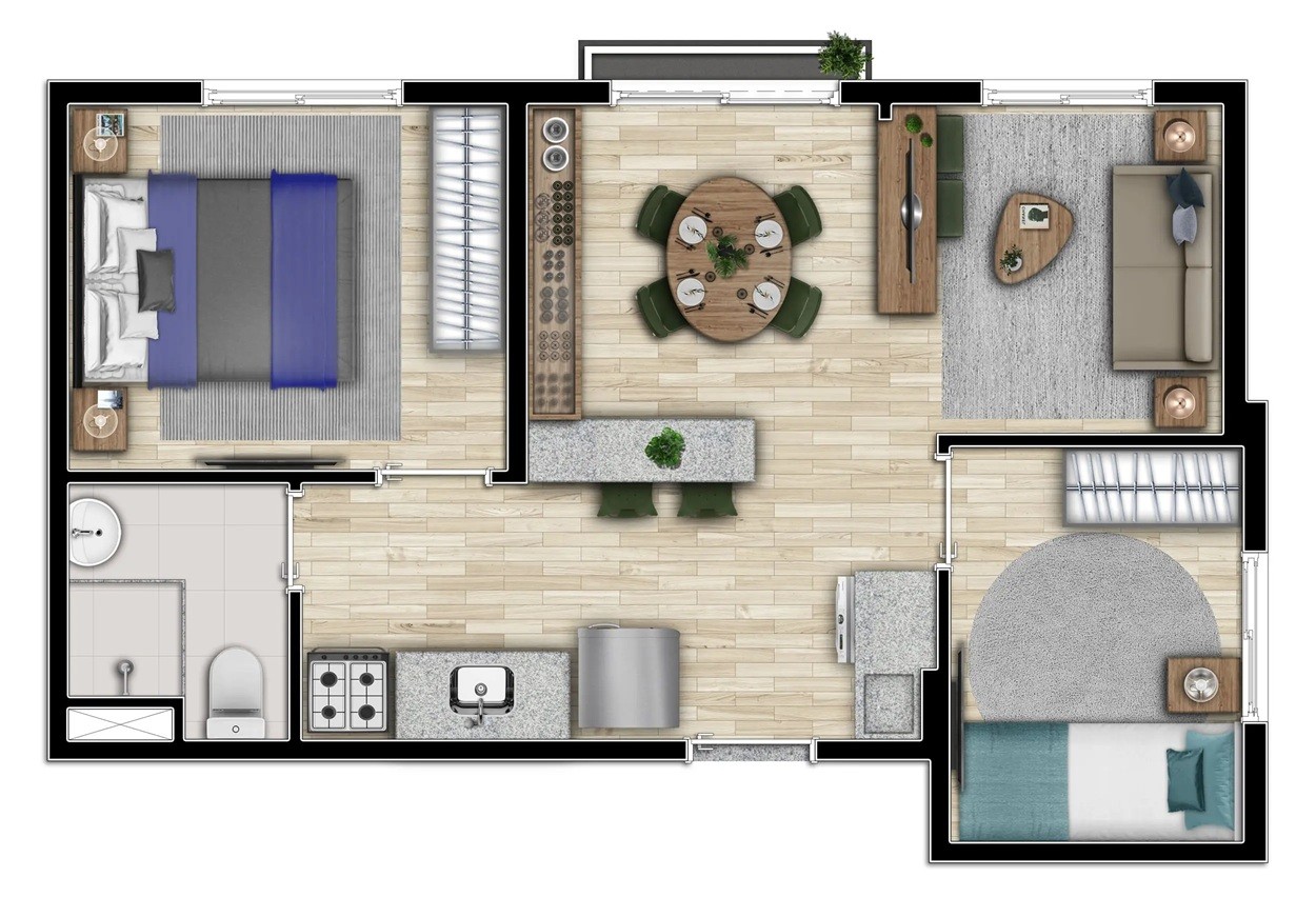 Apartamento, 3 quartos, 2540 m² - Foto 46