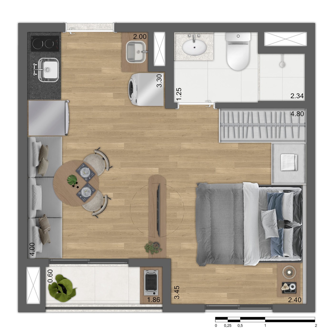 Apartamento, 2 quartos, 2455 m² - Foto 26