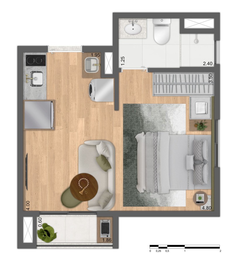 Apartamento, 2 quartos, 2455 m² - Foto 30