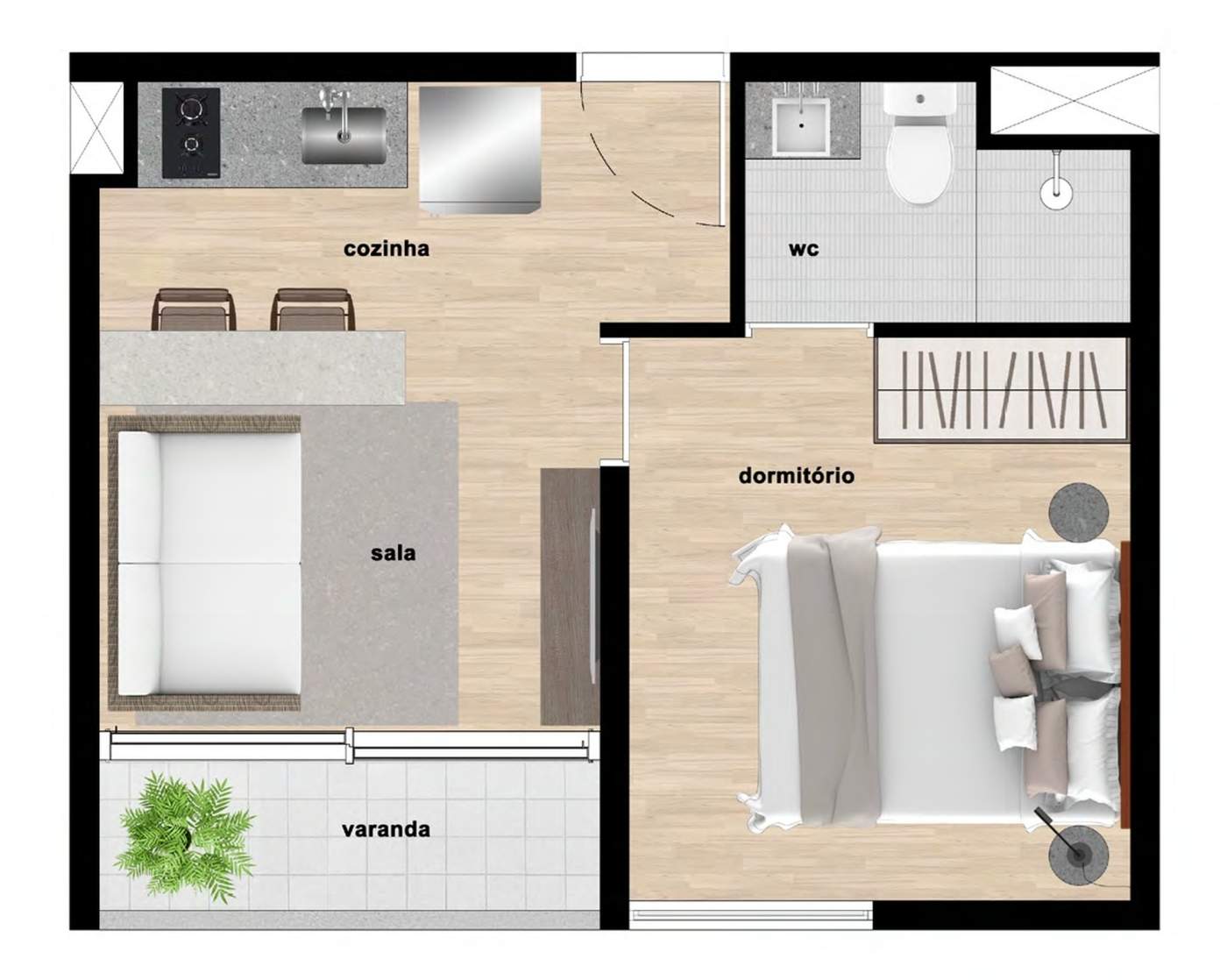 Apartamento, 2 quartos, 2446 m² - Foto 18