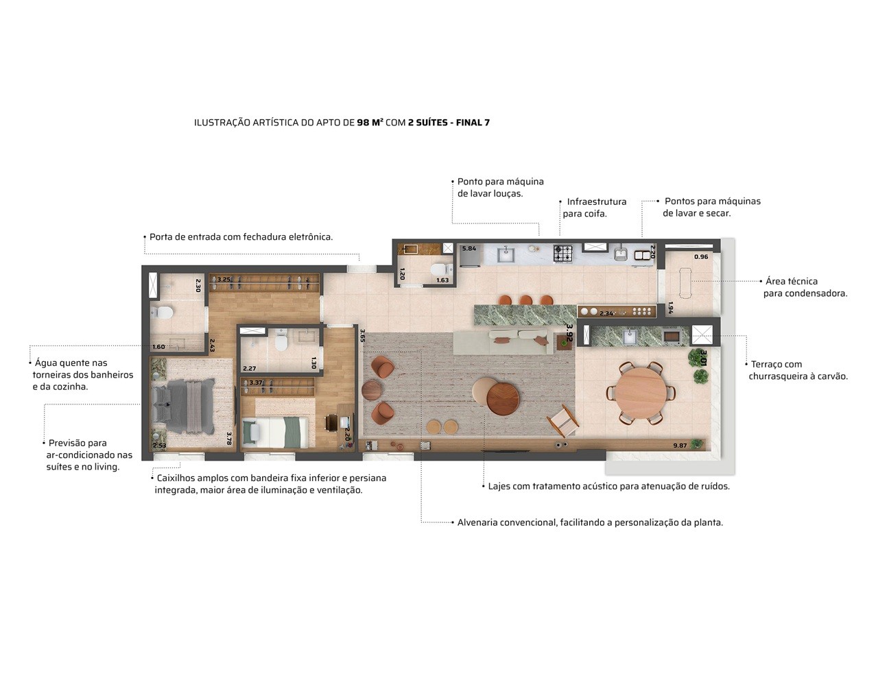 Apartamento, 3 quartos, 57102 m² - Foto 39