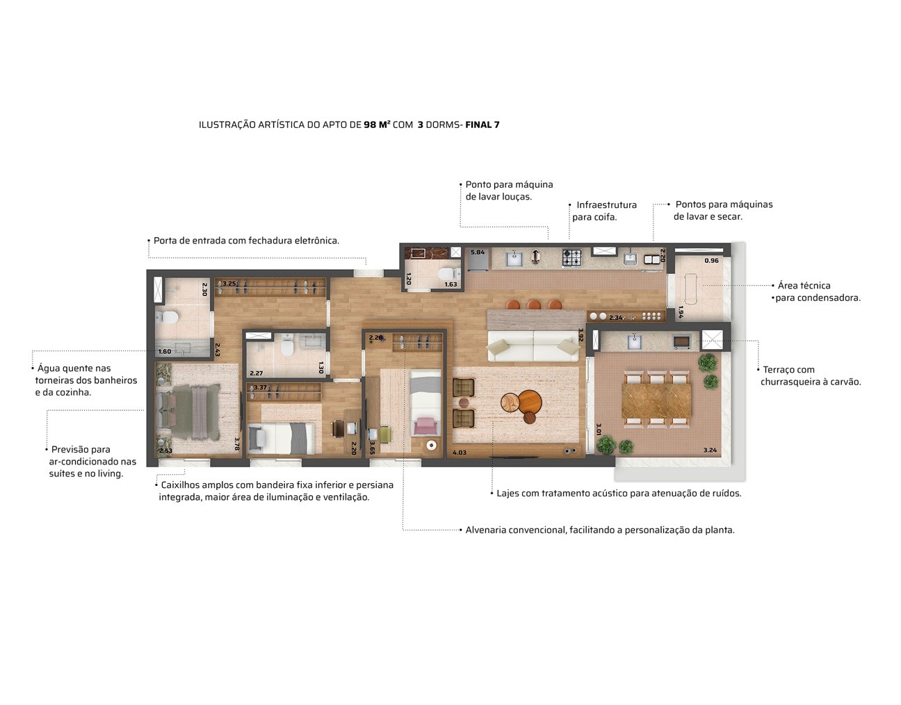 Apartamento, 3 quartos, 57102 m² - Foto 40