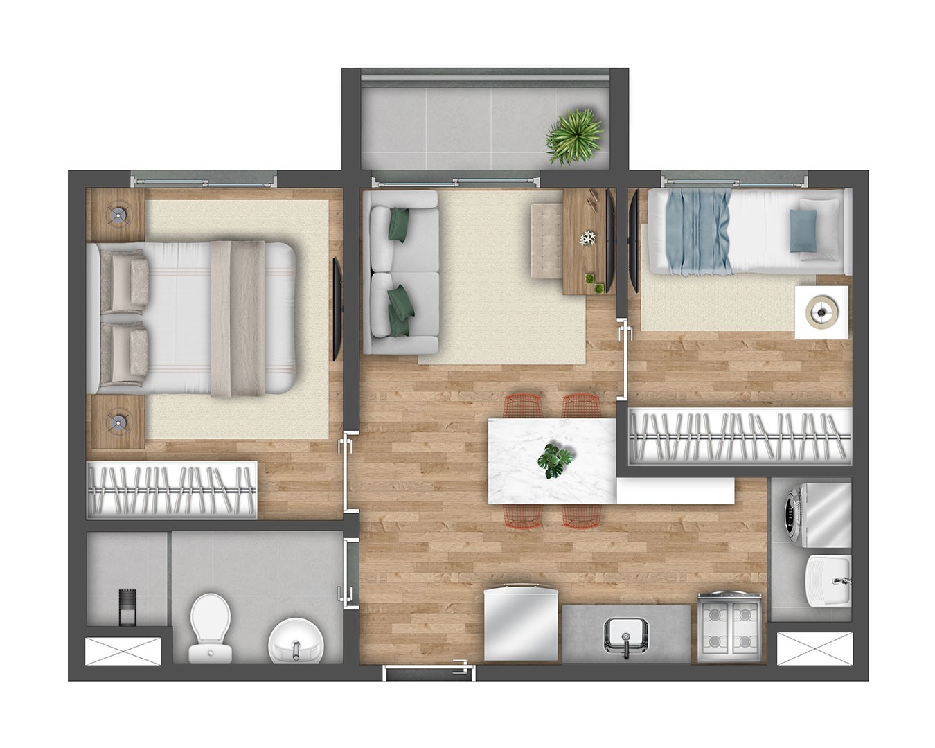 Casa, 2 quartos, 2741 m² - Foto 20