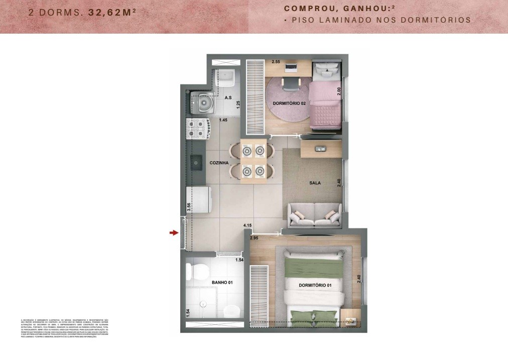 Casa, 2 quartos, 2852 m² - Foto 27