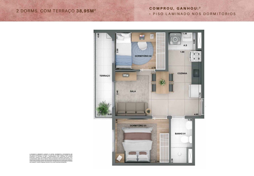 Casa, 2 quartos, 2852 m² - Foto 28