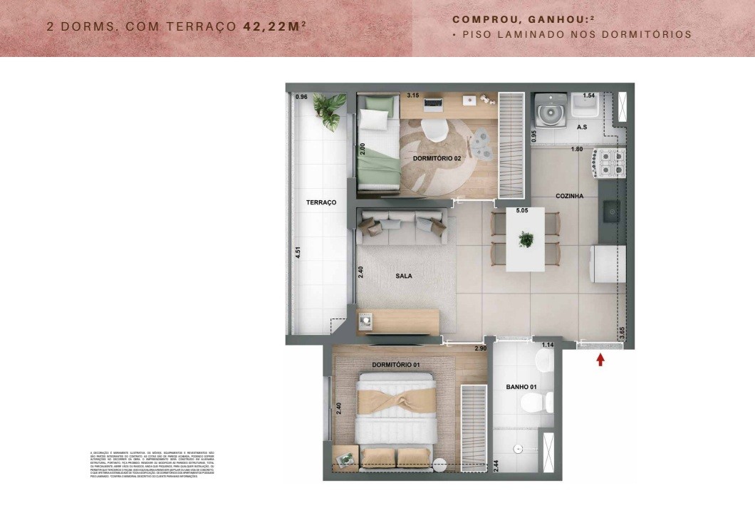 Casa, 2 quartos, 2852 m² - Foto 29