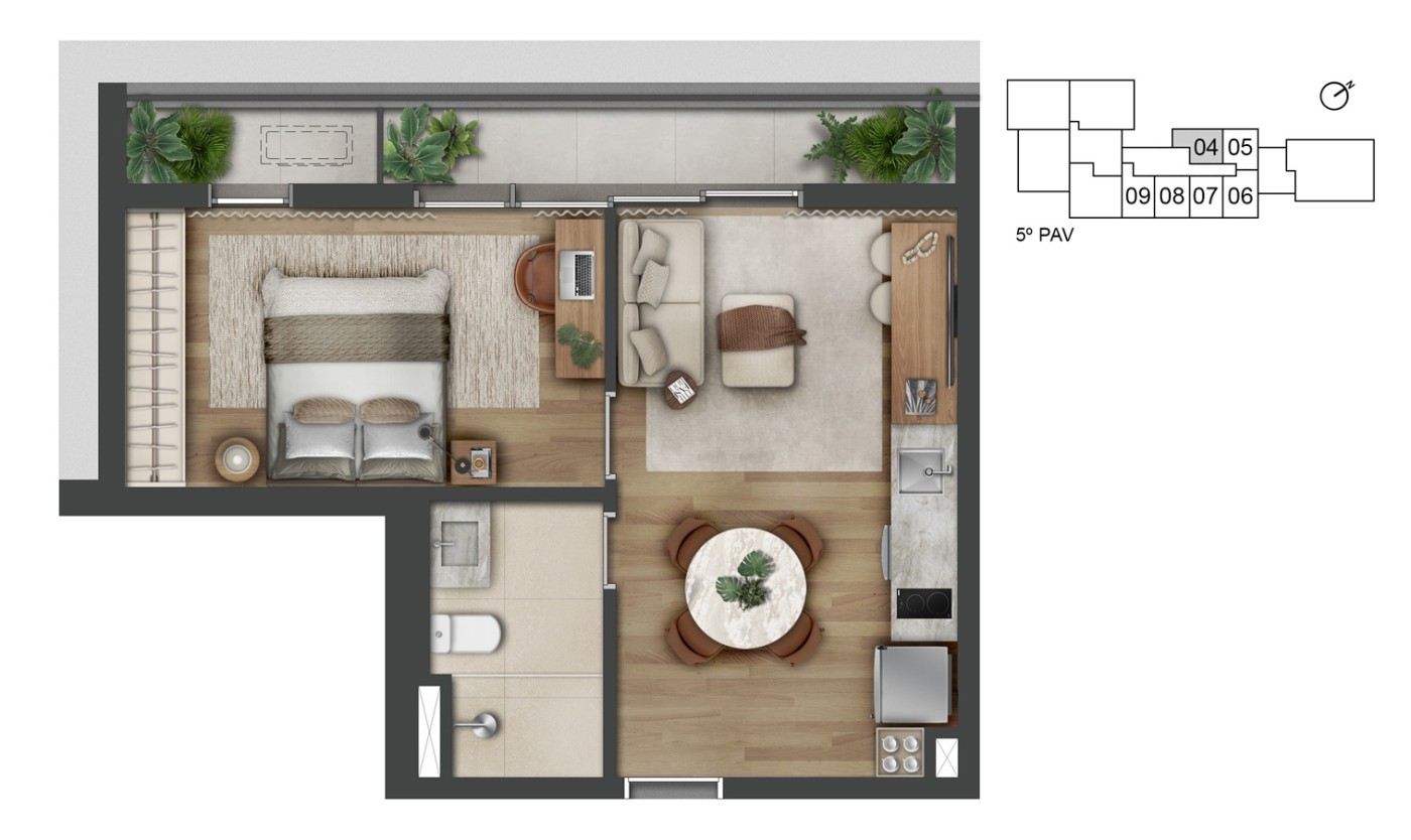Apartamento, 3 quartos, 27198 m² - Foto 40