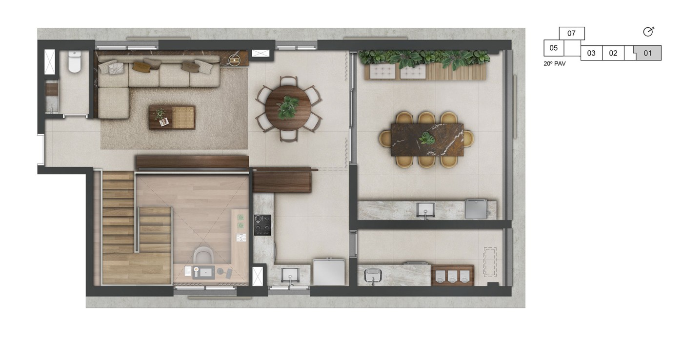 Apartamento, 3 quartos, 27198 m² - Foto 51