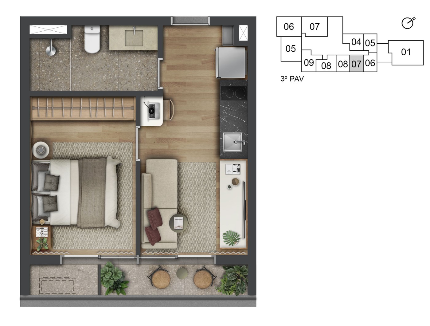 Apartamento, 3 quartos, 27198 m² - Foto 38