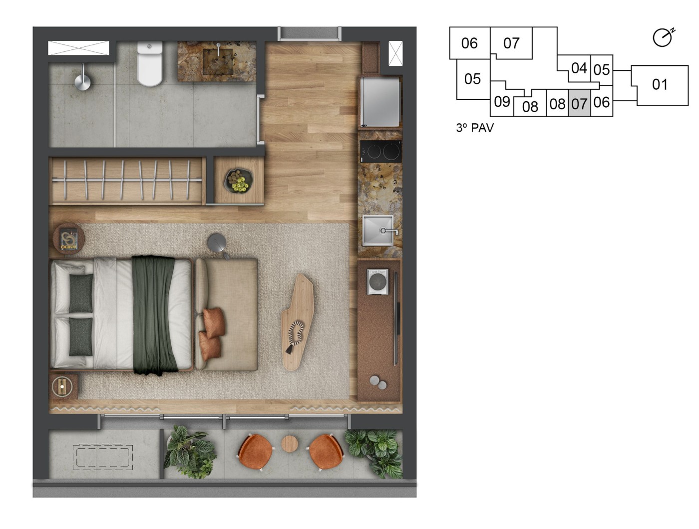 Apartamento, 3 quartos, 27198 m² - Foto 37