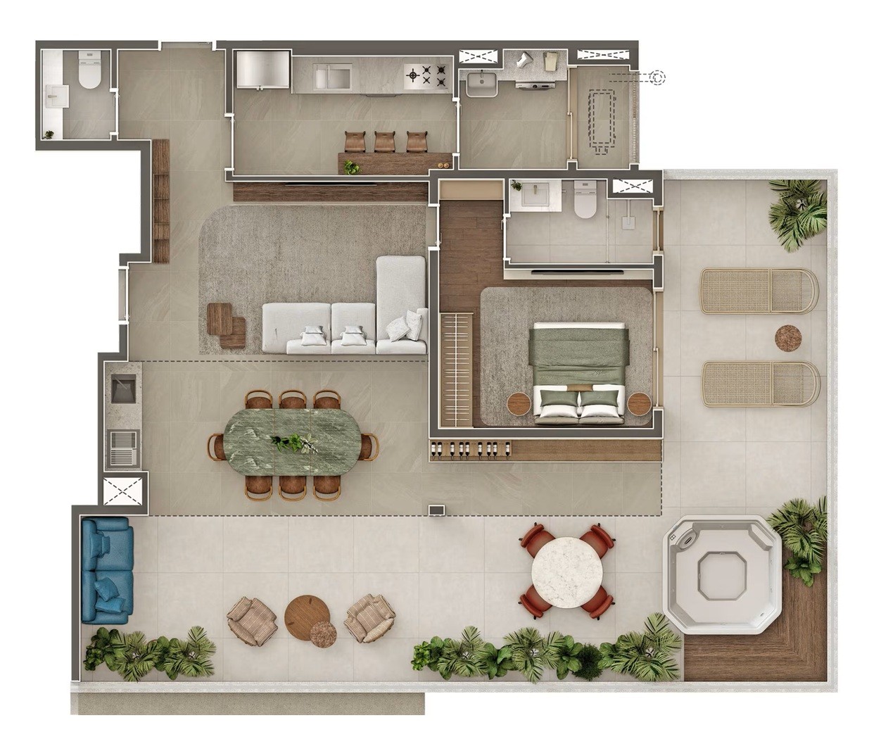 Apartamento, 3 quartos, 124181 m² - Foto 41