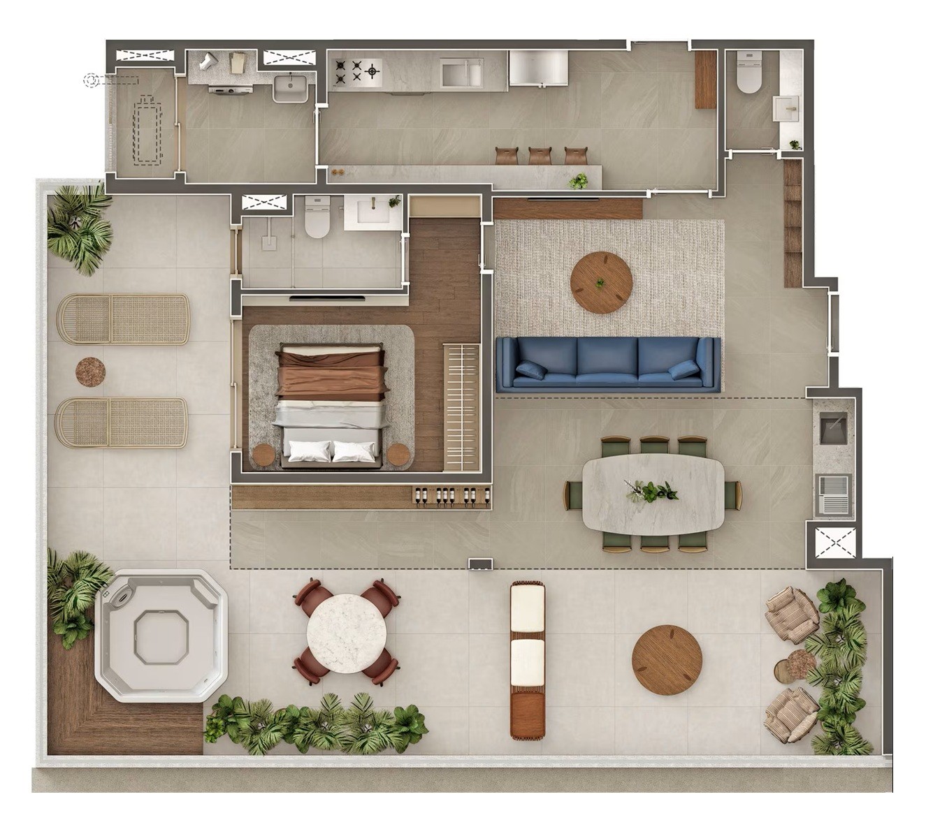 Apartamento, 3 quartos, 124181 m² - Foto 42