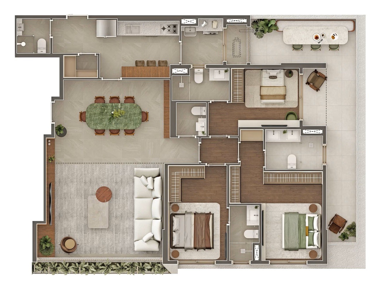 Apartamento, 3 quartos, 124181 m² - Foto 38