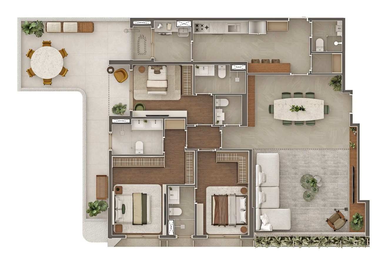 Apartamento, 3 quartos, 124181 m² - Foto 39