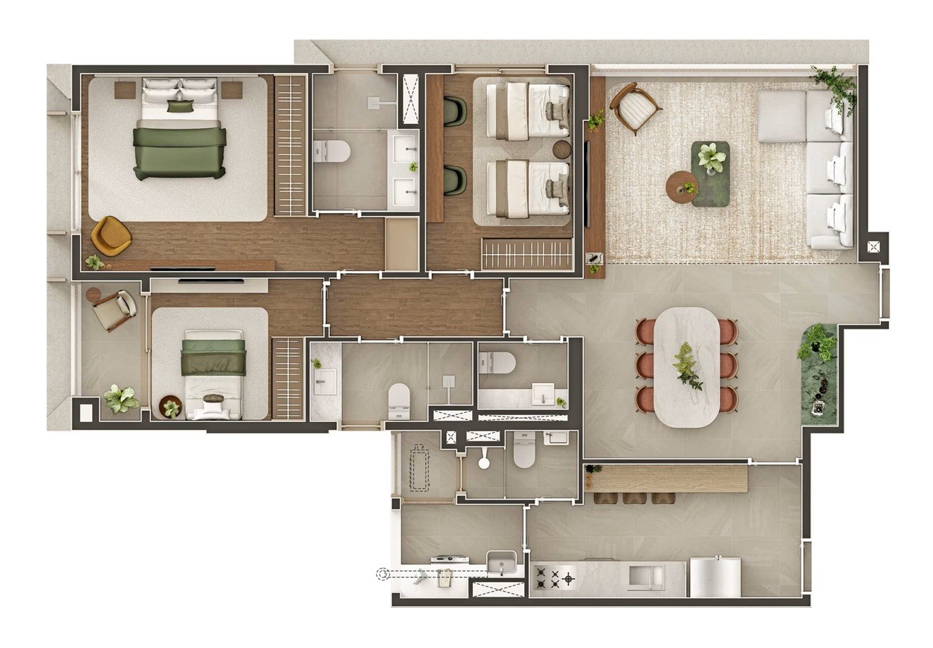 Apartamento, 3 quartos, 124181 m² - Foto 31