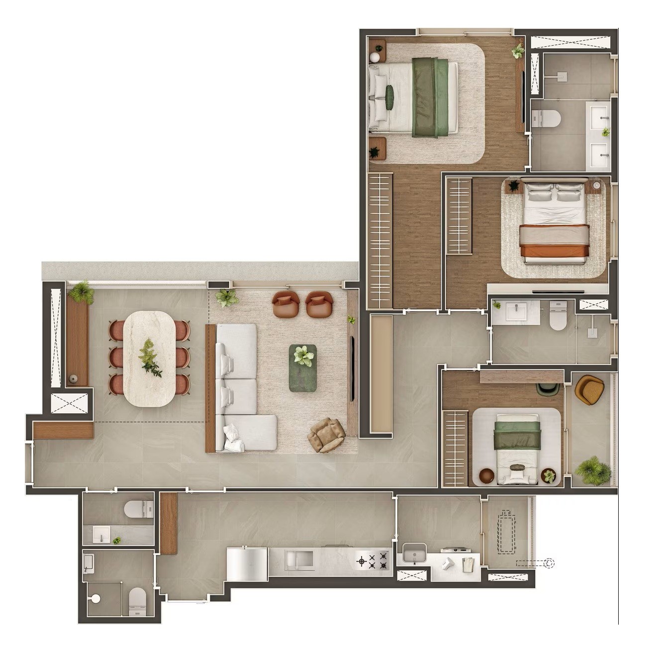 Apartamento, 3 quartos, 124181 m² - Foto 32