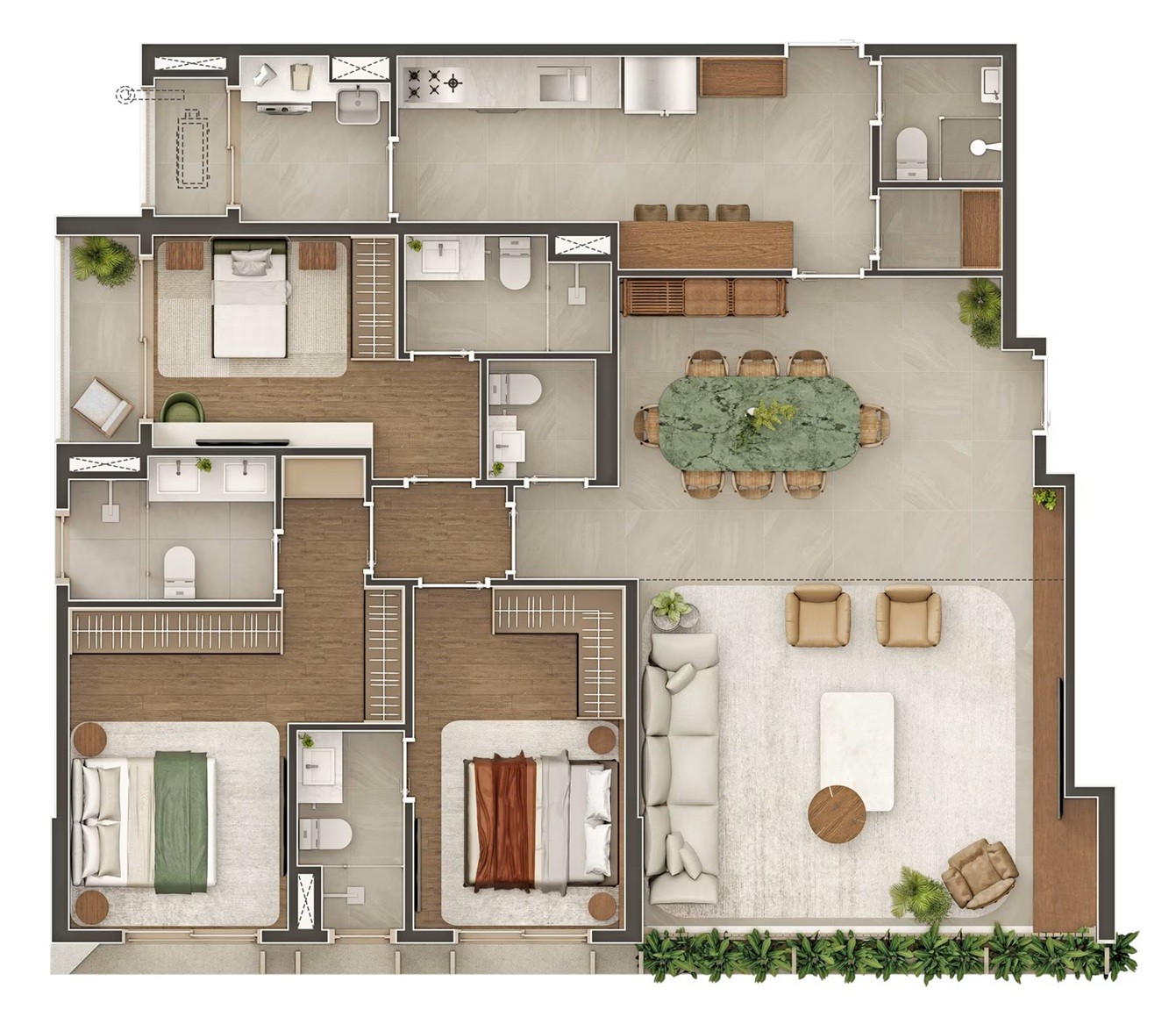 Apartamento, 3 quartos, 124181 m² - Foto 36