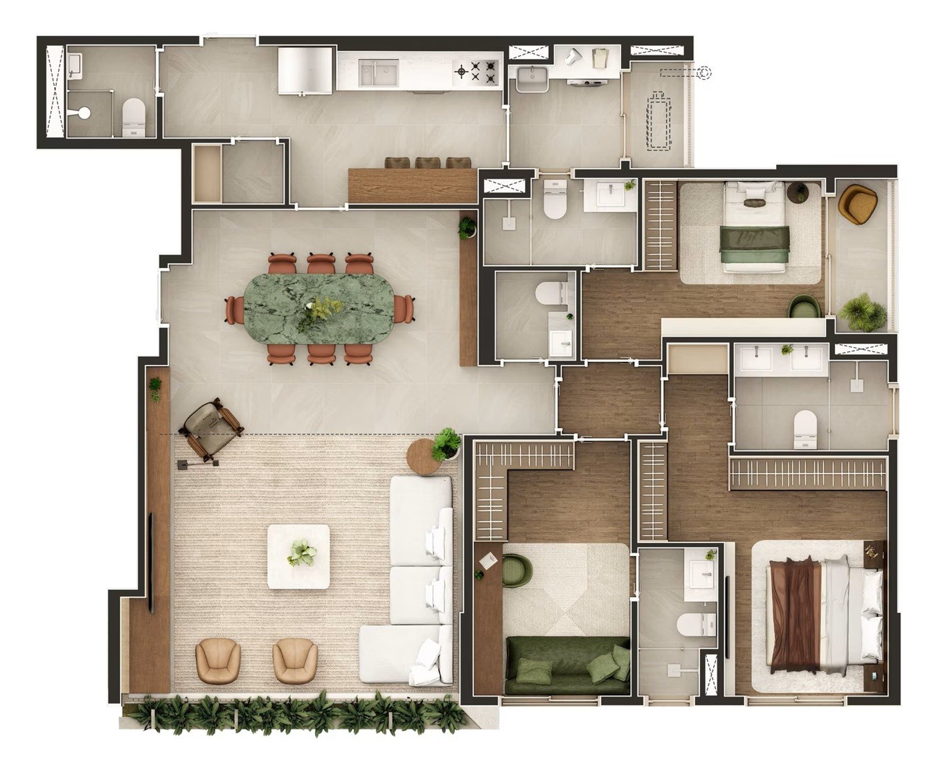 Apartamento, 3 quartos, 124181 m² - Foto 34