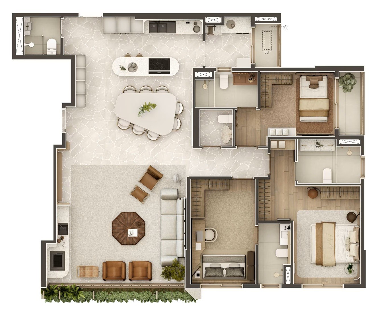Apartamento, 3 quartos, 124181 m² - Foto 35