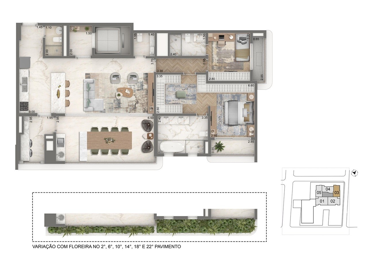 Apartamento, 4 quartos, 111179 m² - Foto 16