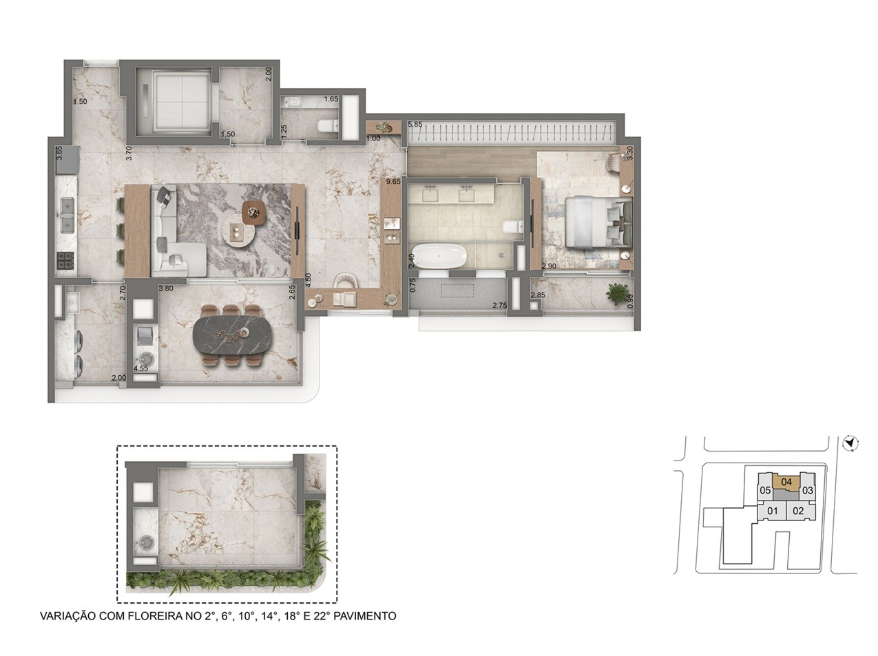 Apartamento, 4 quartos, 111179 m² - Foto 14