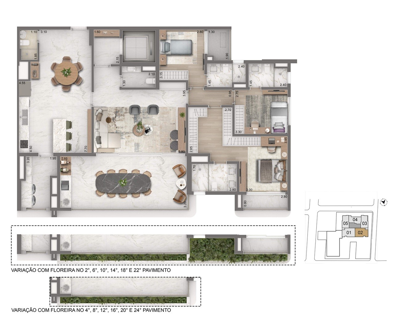 Apartamento, 4 quartos, 111179 m² - Foto 18
