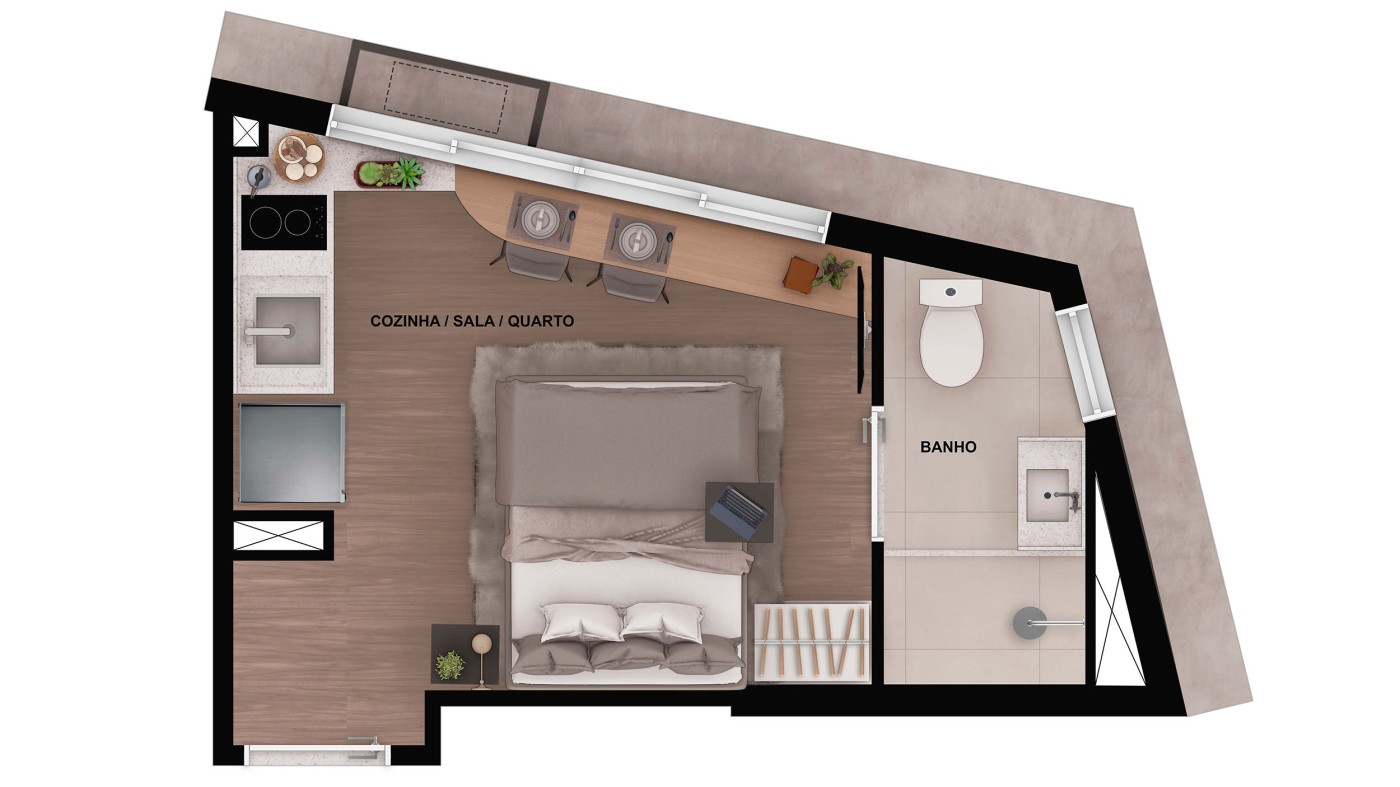 Apartamento, 2 quartos, 1737 m² - Foto 25