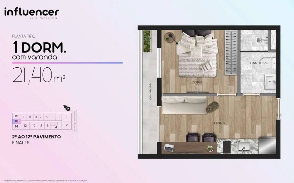 Apartamento, 2 quartos, 2049 m² - Foto 31