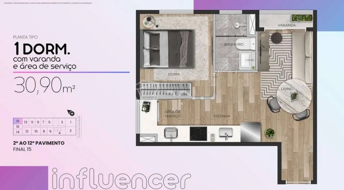 Apartamento, 2 quartos, 2049 m² - Foto 32