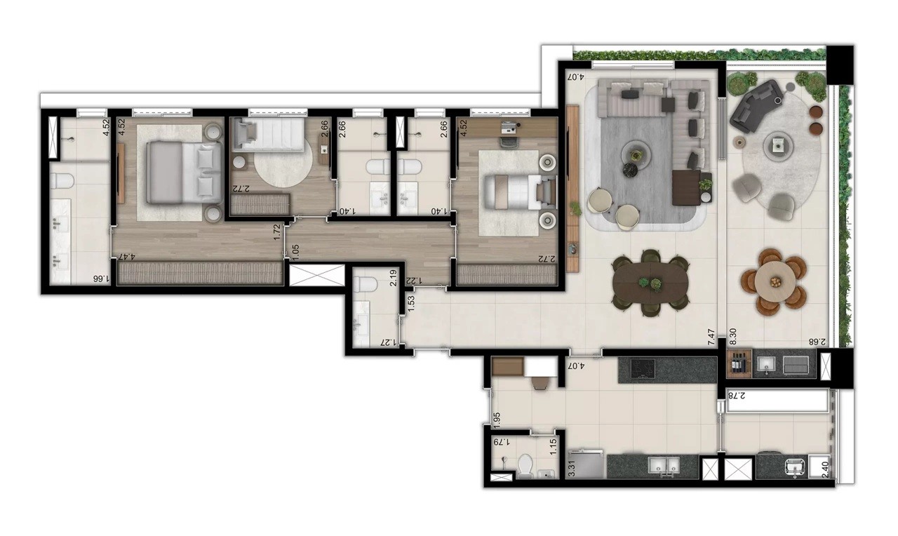 Apartamento, 3 quartos, 125316 m² - Foto 32