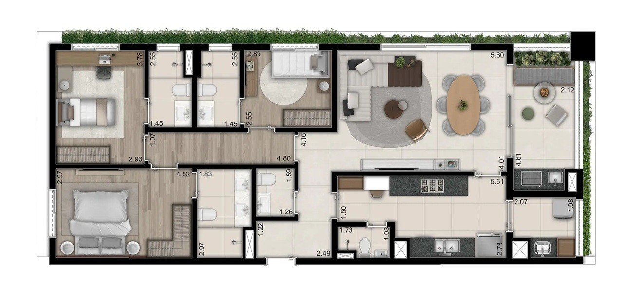 Apartamento, 3 quartos, 125316 m² - Foto 30