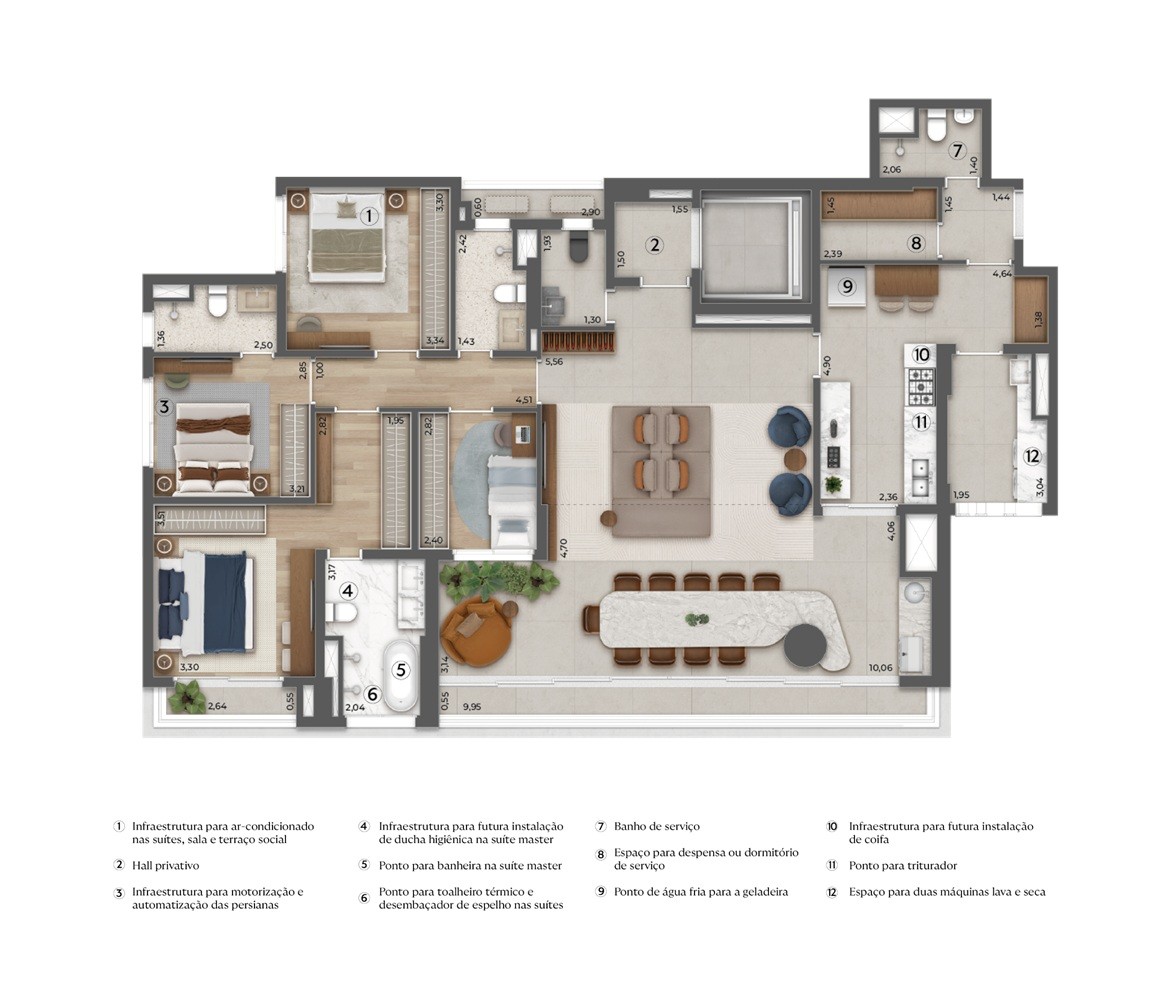 Apartamento, 4 quartos, 189485 m² - Foto 36