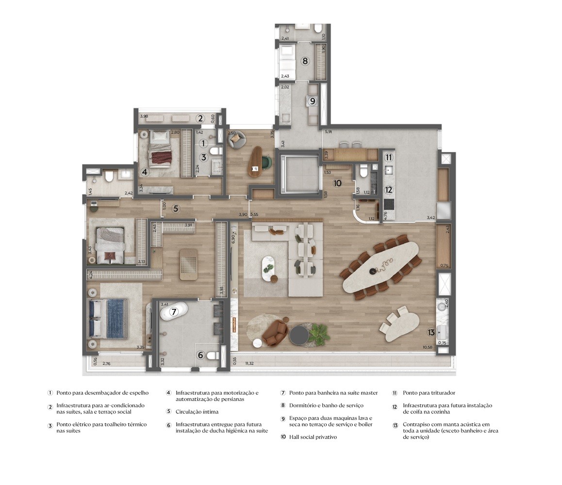 Apartamento, 4 quartos, 189485 m² - Foto 39