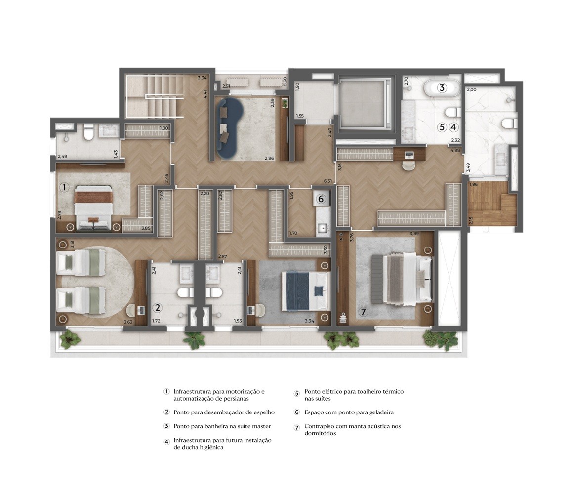 Apartamento, 4 quartos, 189485 m² - Foto 40