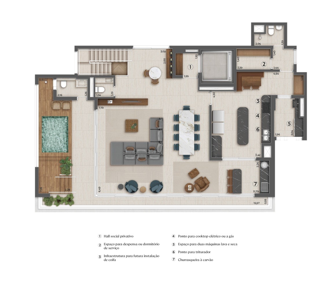 Apartamento, 4 quartos, 189485 m² - Foto 41