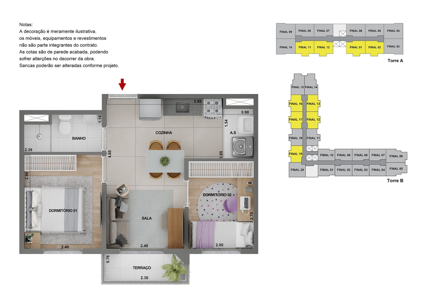 Casa, 2 quartos, 3445 m² - Foto 24