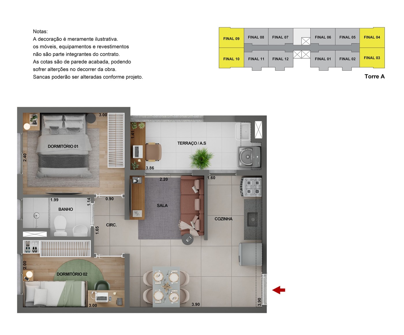 Casa, 2 quartos, 3445 m² - Foto 23