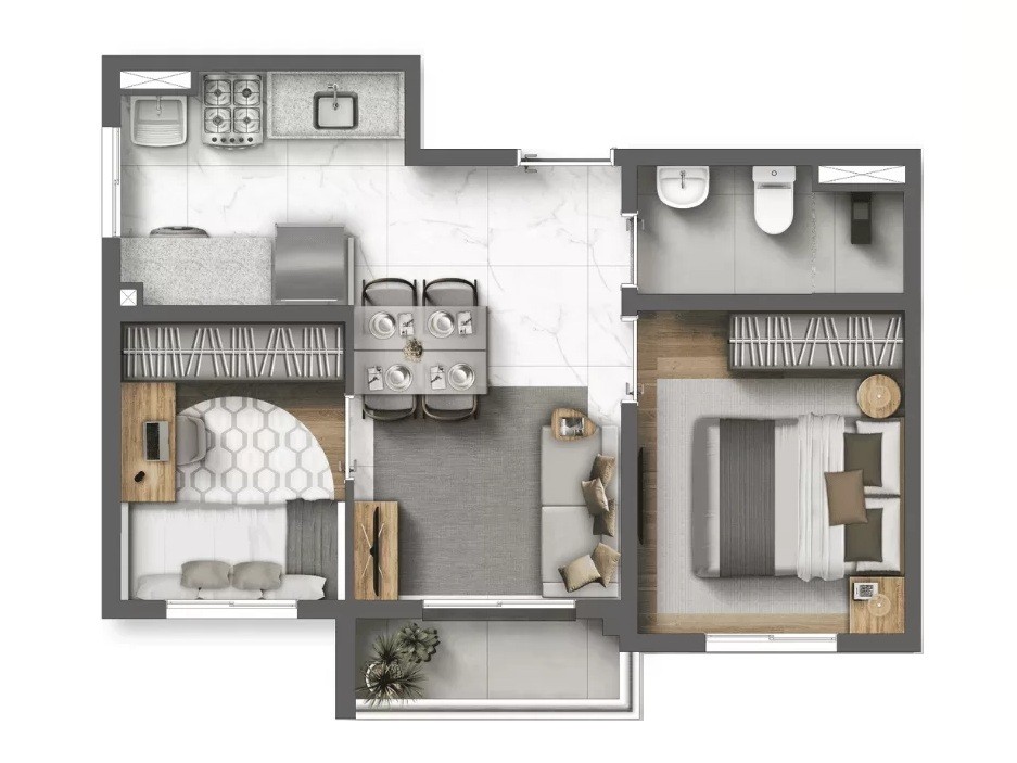 Casa, 2 quartos, 2441 m² - Foto 38