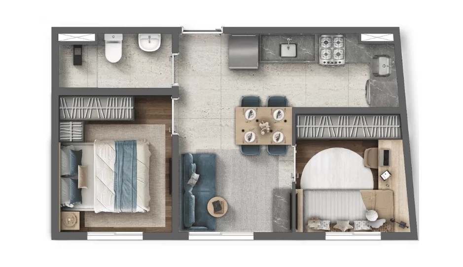 Casa, 2 quartos, 2441 m² - Foto 39