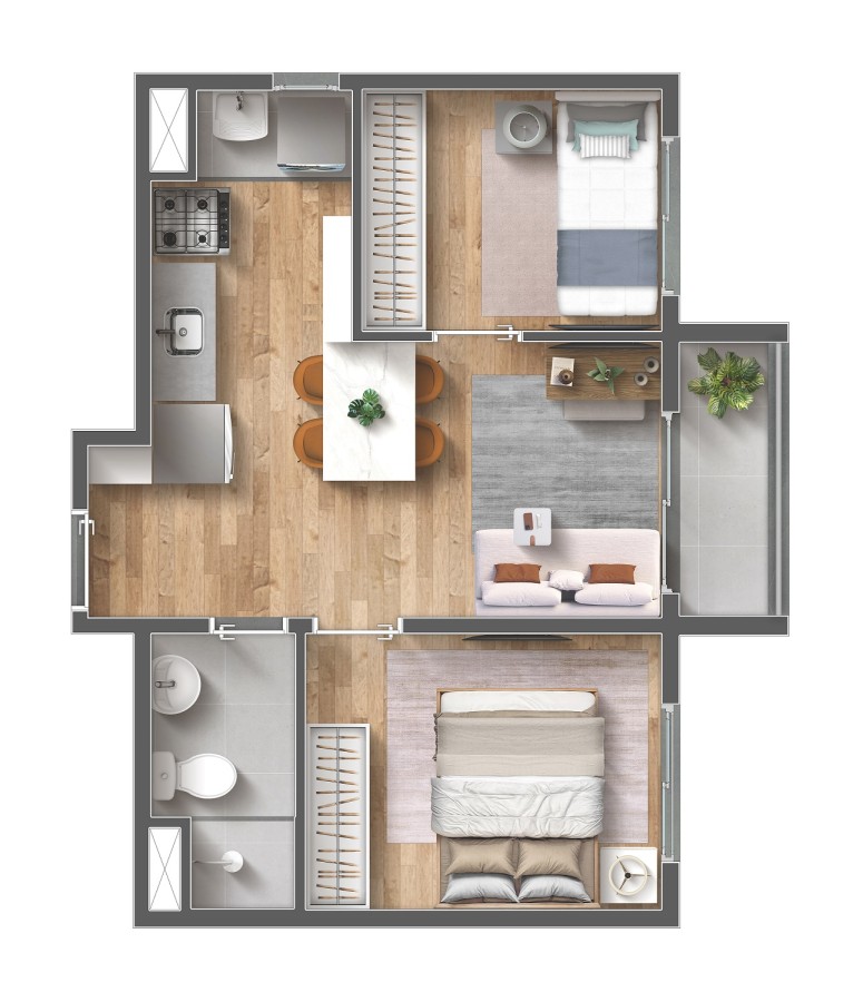 Casa, 2 quartos, 2645 m² - Foto 20