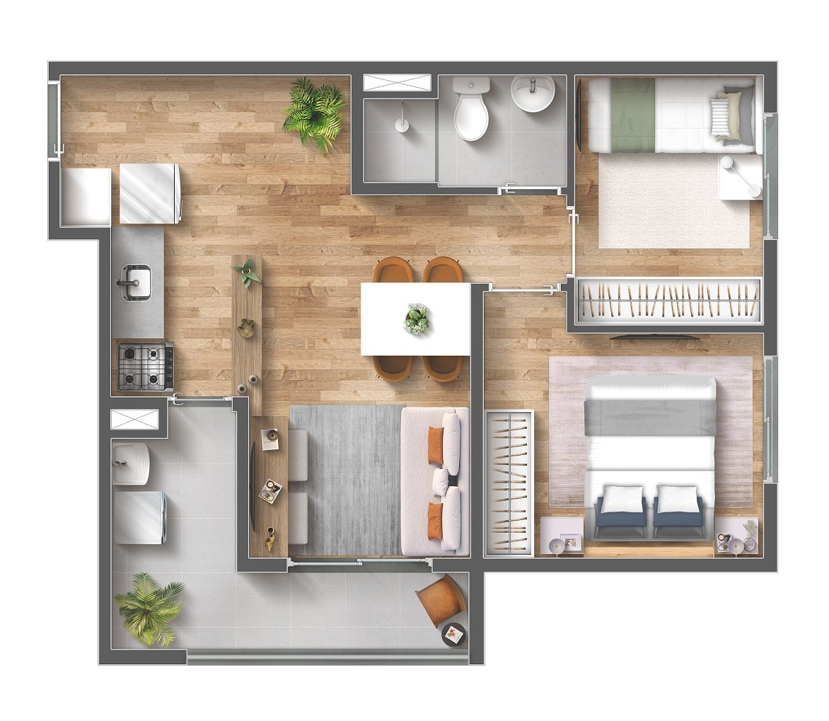 Casa, 2 quartos, 2645 m² - Foto 24